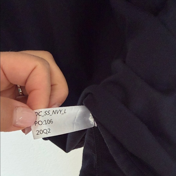 BYLT Basics Classic Black Tee - Picture 3 of 3